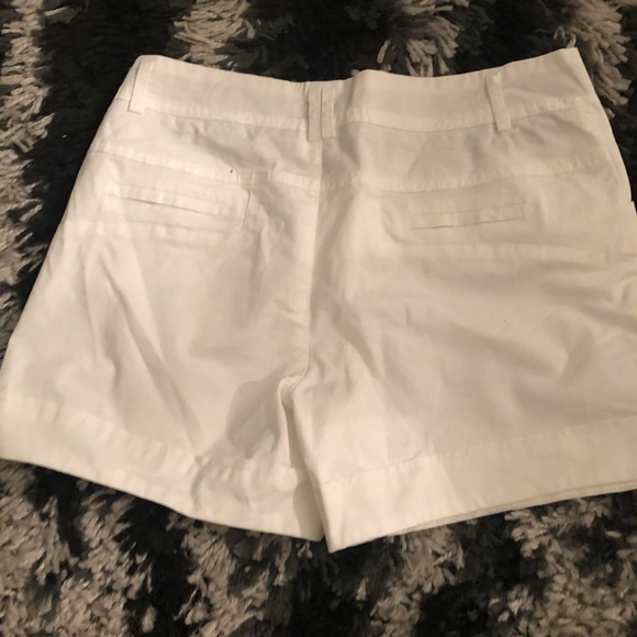 White Denim Shorts - Picture 2 of 3